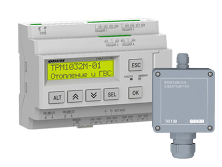 Снижение цен на контроллеры для отопления и котельных и датчики газа ОВЕН