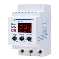 Однофазные реле напряжения