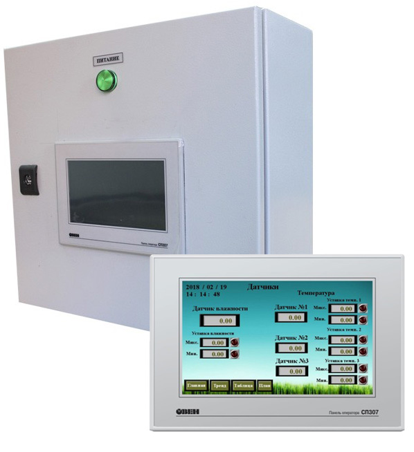Система Си-Мона для контроля температуры и влажности на складе