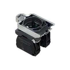 Основание с блок-контактом, 1NO+1NC, металл