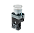 Кнопка с подсветкой белая 220V 1NO