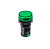 Сигнальная LED лампа, зеленый, 110V AC/DC IP65