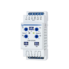 Двухканальное реле времени РЭВ-201М