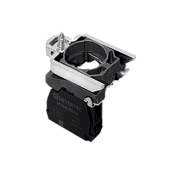 Основание с блок-контактом, 1NO, металл