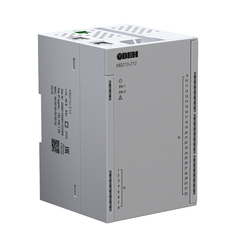 МВ210-2хх модули дискретного ввода (DI)