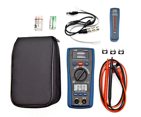 LA-1011 Мультиметр, LAN тестер