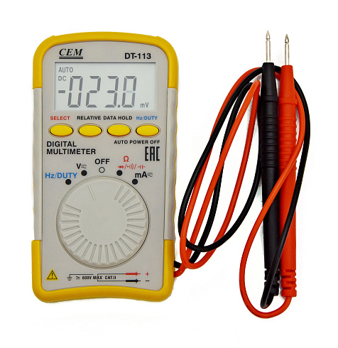 DT-113 Мультиметр цифровой