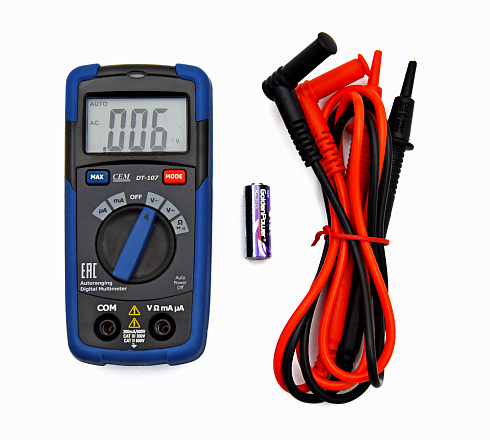 DT-107 Мультиметр цифровой