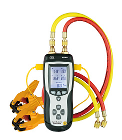 DT-8921 Манометр дифференциальный двухканальный - термометр