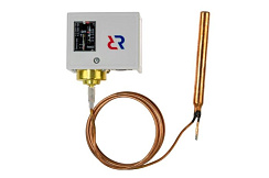 Реле температуры KP81R, 90-150 ºС, капиллярная трубка 2 м, ручной сброс на масимум