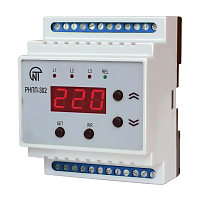 Трехфазное реле напряжения и контроля фаз РНПП-302