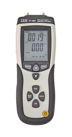 DT-8897 Анемометр - дифференциальный манометр