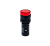 Сигнальная лампа 16мм, красный, 220V AC