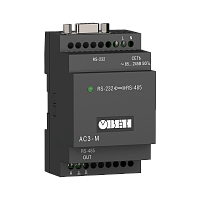 АС3-М преобразователь интерфейсов RS-232 <-> RS-485 с гальванической изоляцией