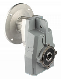 Насадной цилиндрический мотор-редуктор
