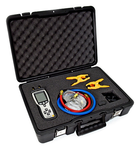 DT-8921 Манометр дифференциальный двухканальный - термометр