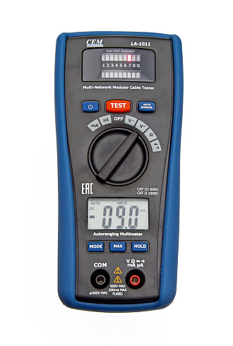 LA-1011 Мультиметр, LAN тестер