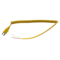 LT-001 Витой провод, с плоским разъемом - вилкой, мини для подключения термопар типа К